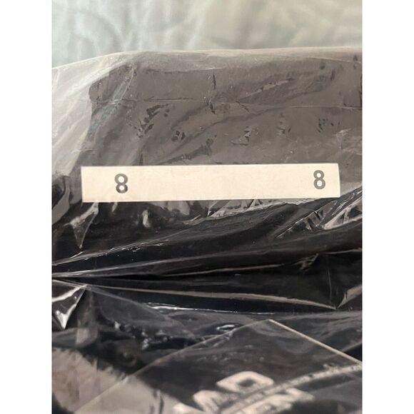 Quad Seven Jeans Boys 8 Black Stretch Skinny Straight Denim Pants 24x24 NEW - Picture 10 of 13